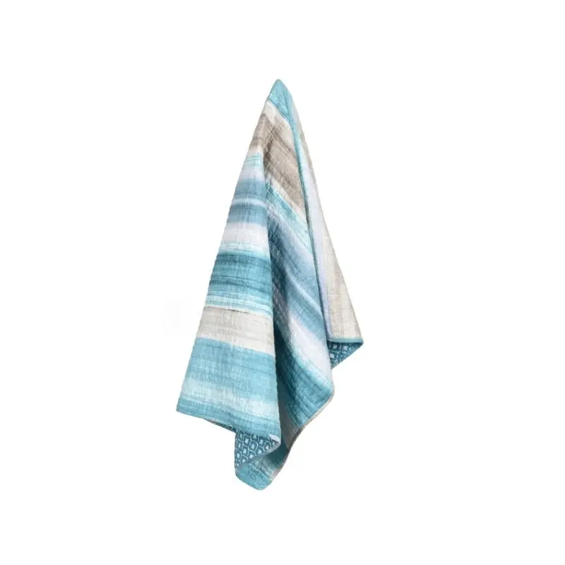 Classic Quilts Windsor Ascot Aqua Blue Throw