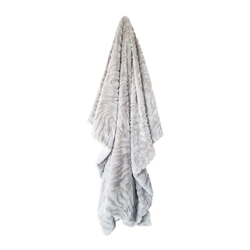 J.Elliot Rita Silver Grey Throw