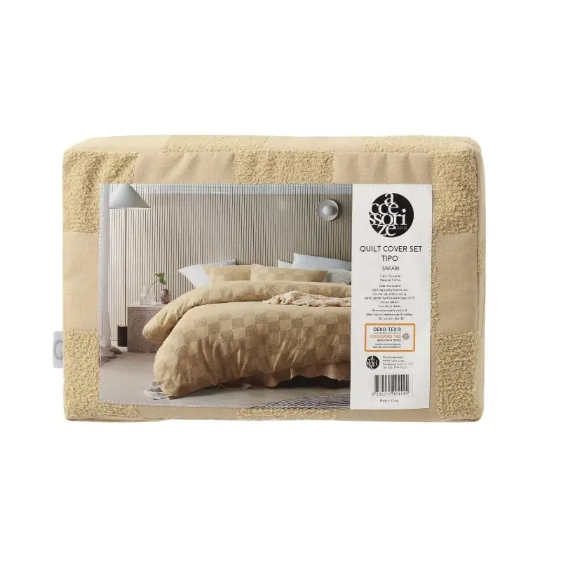 Accessorize Tipo Safari Quilt Cover Set