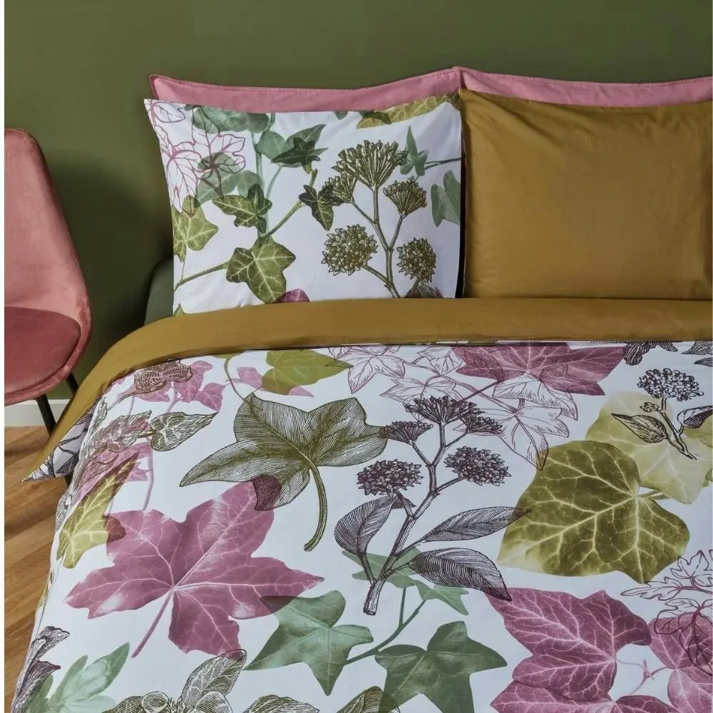 Bedding House Ivy Multi Cotton Quilt Cover Set