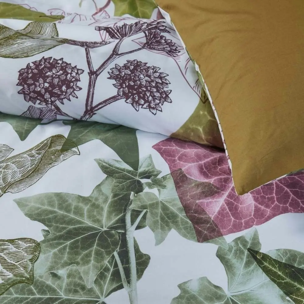 Bedding House Ivy Multi Cotton Quilt Cover Set