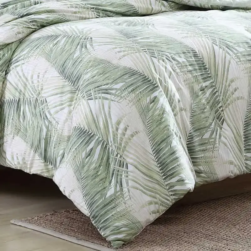 Tommy Bahama Kauai Jasmine Green Quilt Cover Set