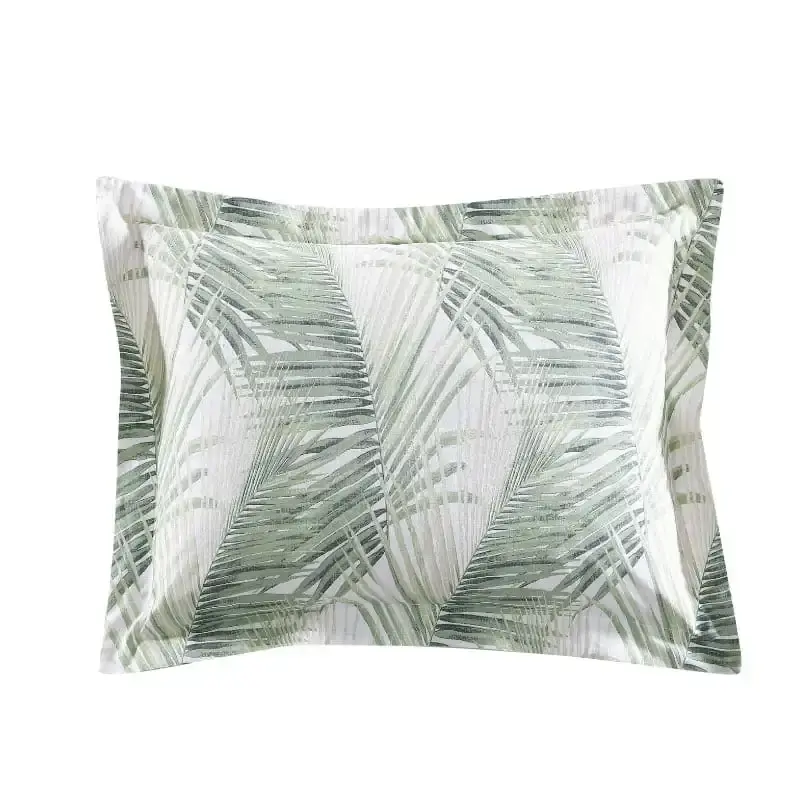 Tommy Bahama Kauai Jasmine Green Quilt Cover Set