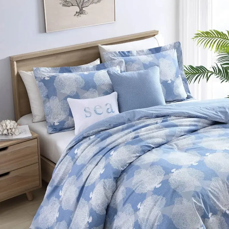 Tommy Bahama Ohana Coastal Blue Quilt Cover Set