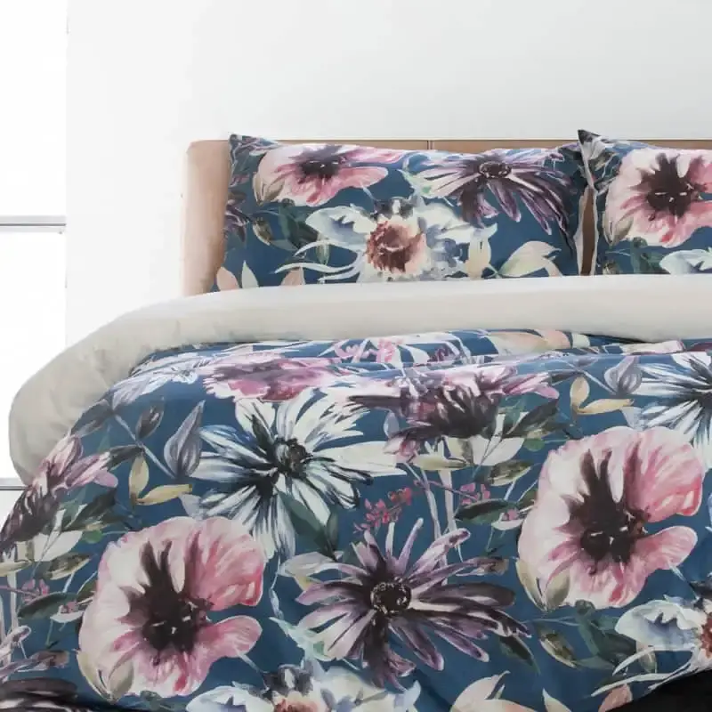 Ardor Boudoir Jenna Multi Printed Microfibre Quilt Cover Set