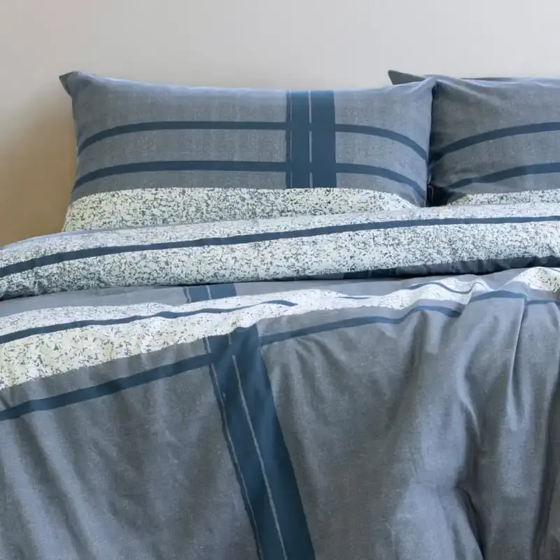 Ardor Boudoir Mateo Navy Quilt Cover Set