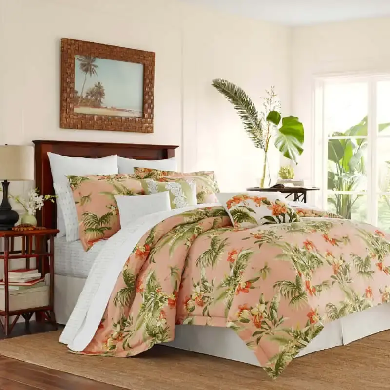 Tommy Bahama Siesta Key Cantaloupe Quilt Cover Set