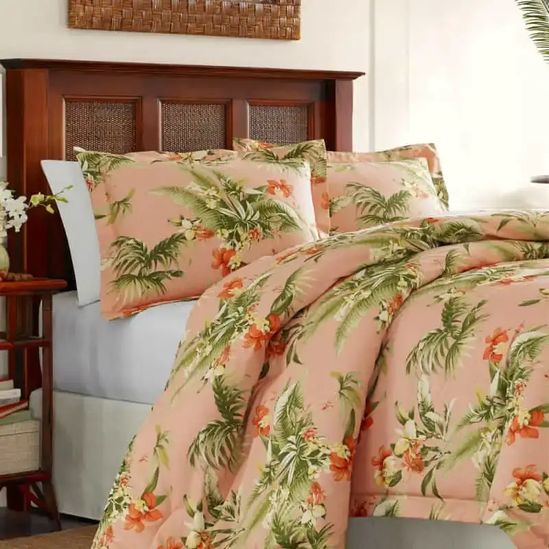 Tommy Bahama Siesta Key Cantaloupe Quilt Cover Set