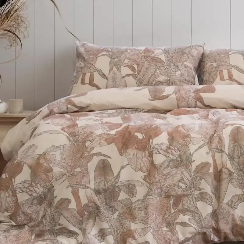 Ardor Boudoir Bayley Dusk Printed Quilt Cover Set