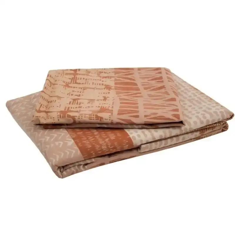 Bambury Darlington Terracotta Commercial Quilt Cover Set