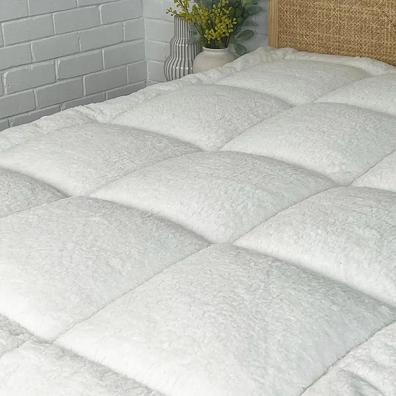 Sienna Living Hotel Snuggle Fleece 1500GSM Mattress Topper