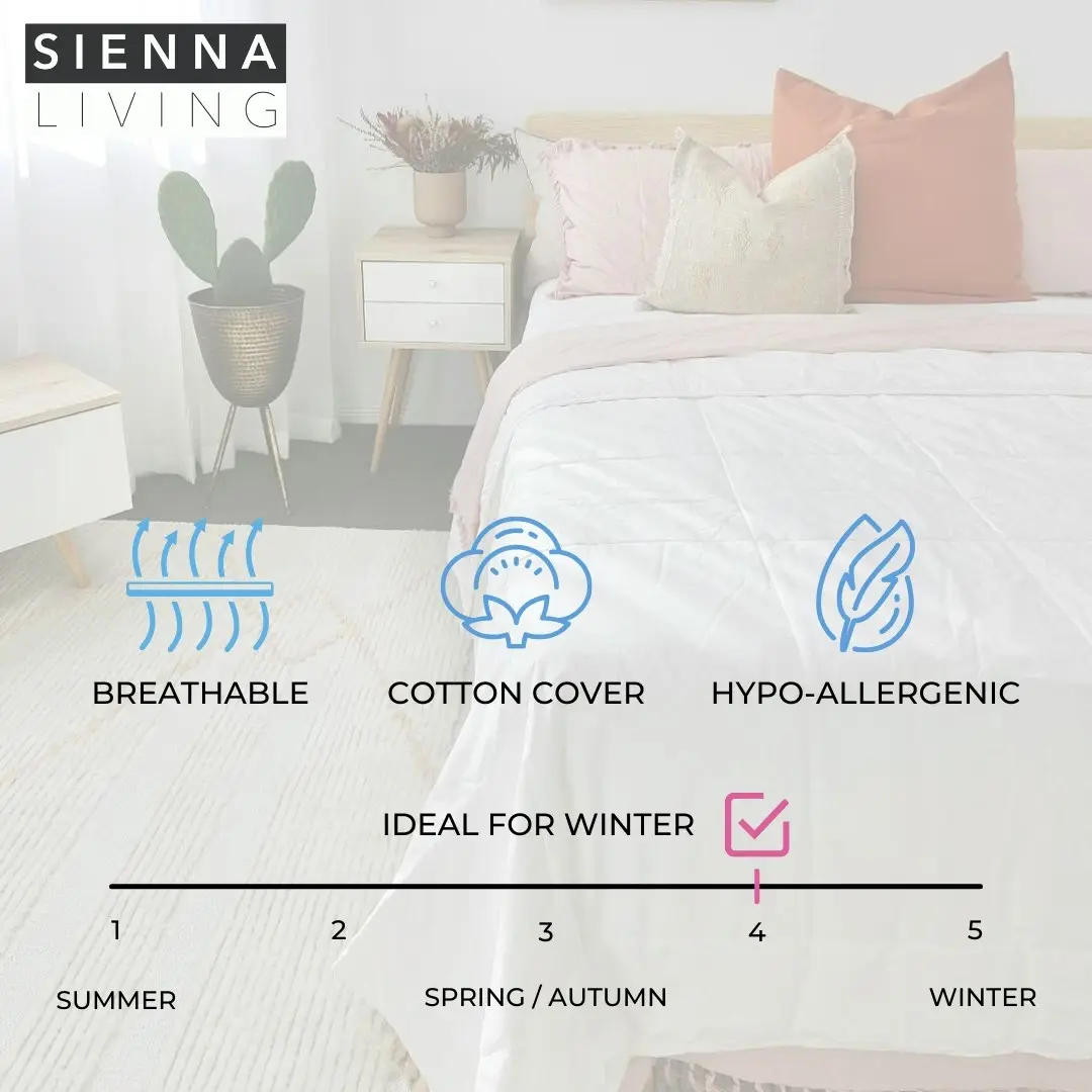 Sienna Living Winter Bamboo Quilt