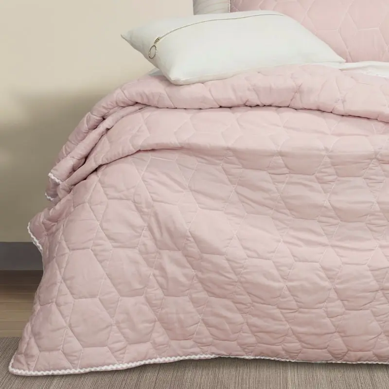 Jelly Bean Kids Bolston Pink Coverlet Set