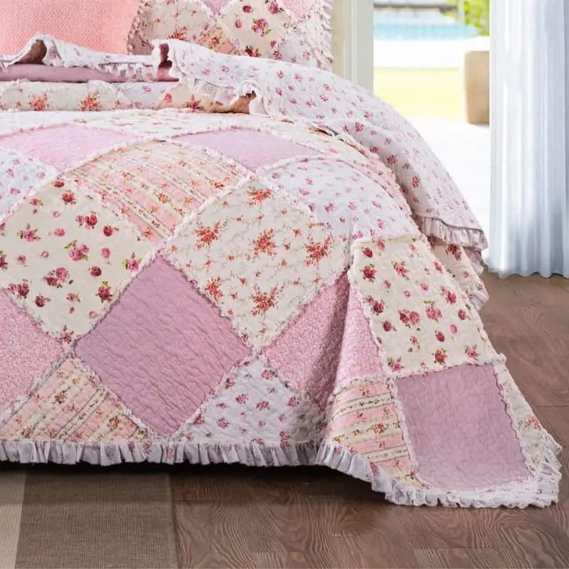 Classic Quilts Sarah Rose Coverlet Set