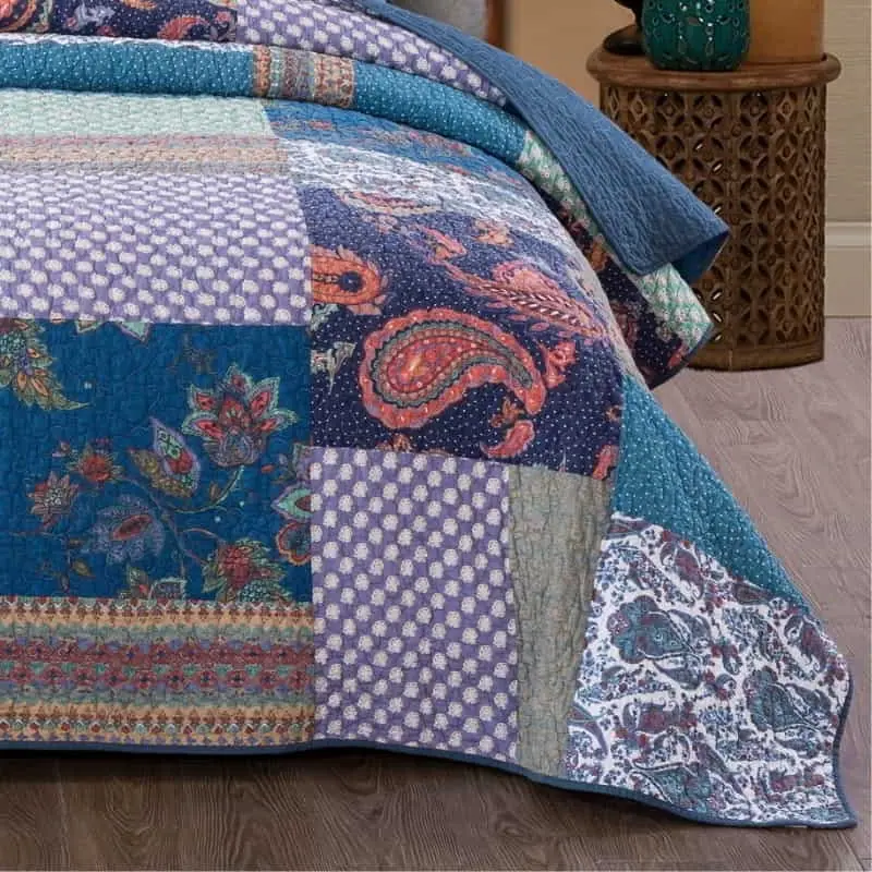 Classic Quilts Sapphire Coverlet Set