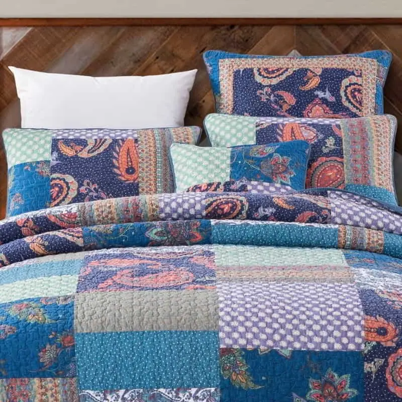 Classic Quilts Sapphire Coverlet Set