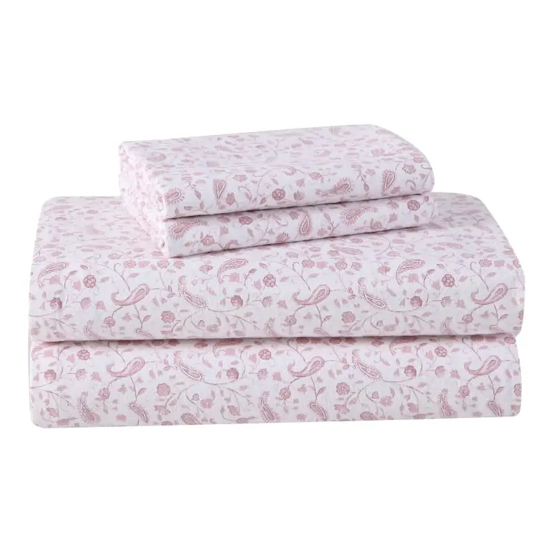 Laura Ashley Paisley Flannelette Sheet Set