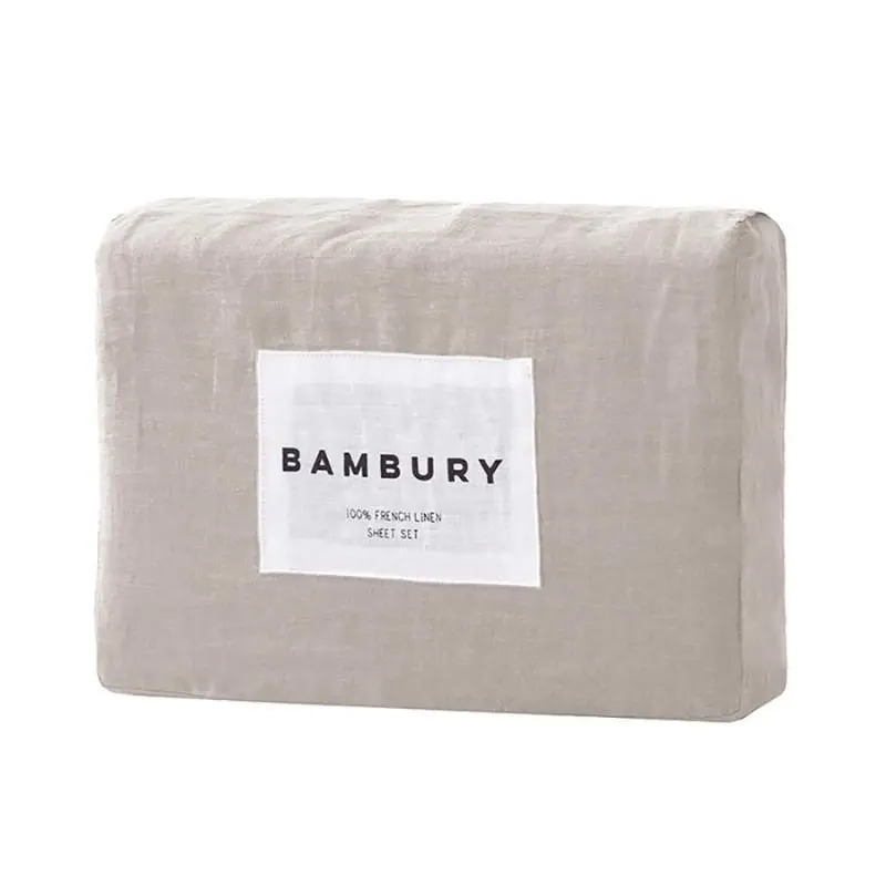 Bambury French Flax Linen Sheet Set