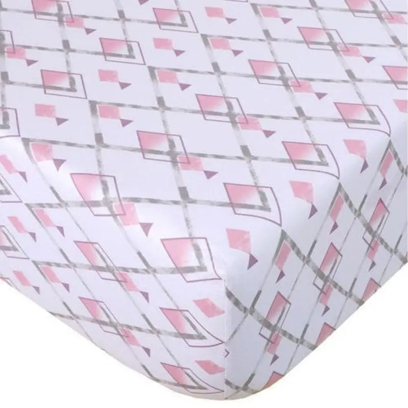 Bambury Printed Trellis Fitted Sheet