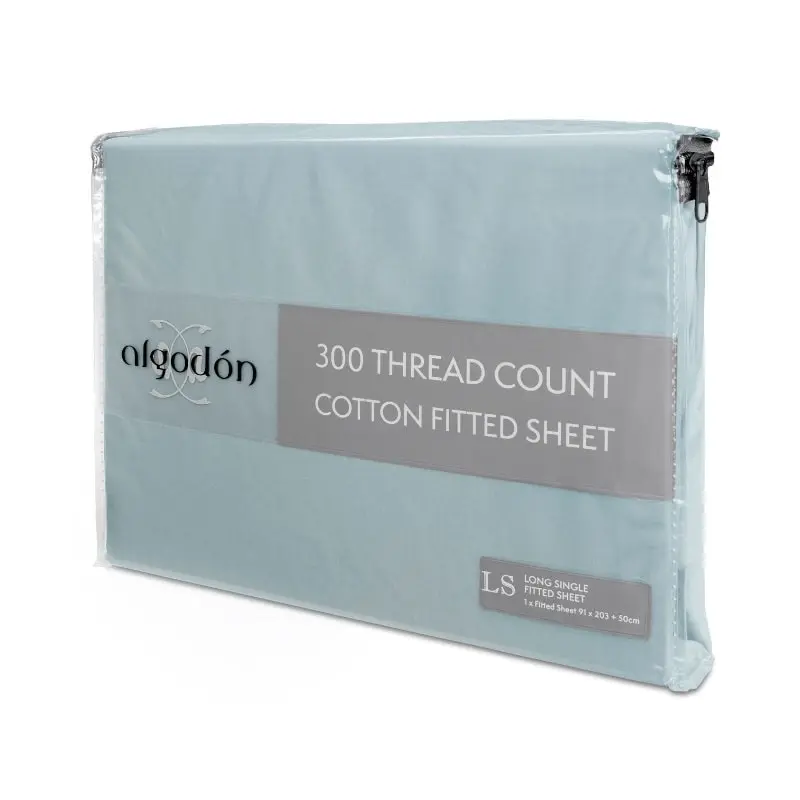 Algodon 300 Thread Count Cotton Fitted Sheet