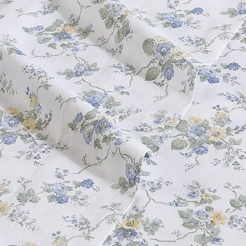 Laura Ashley Le Fleur 375 Thread Count Sheet Set