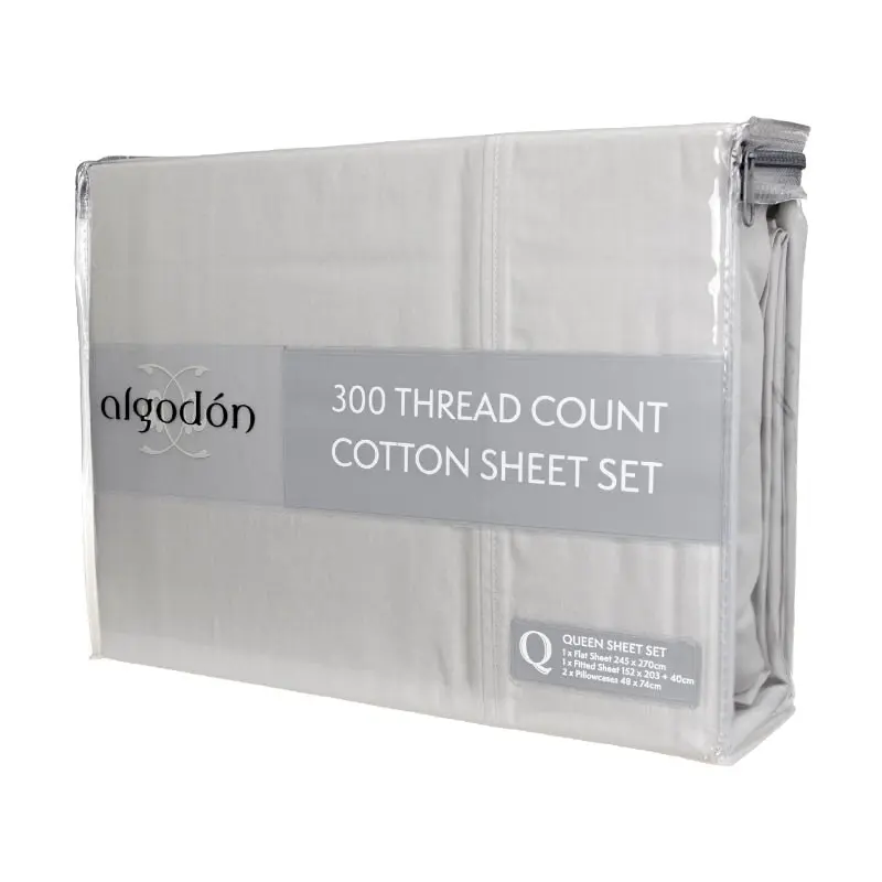 Algodon 300 Thread Count Cotton Sheet Set