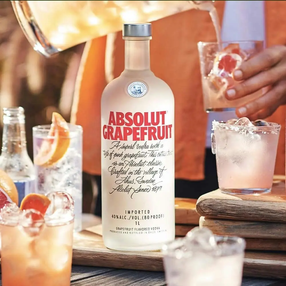 Absolut Vodka Grapefruit (700mL)