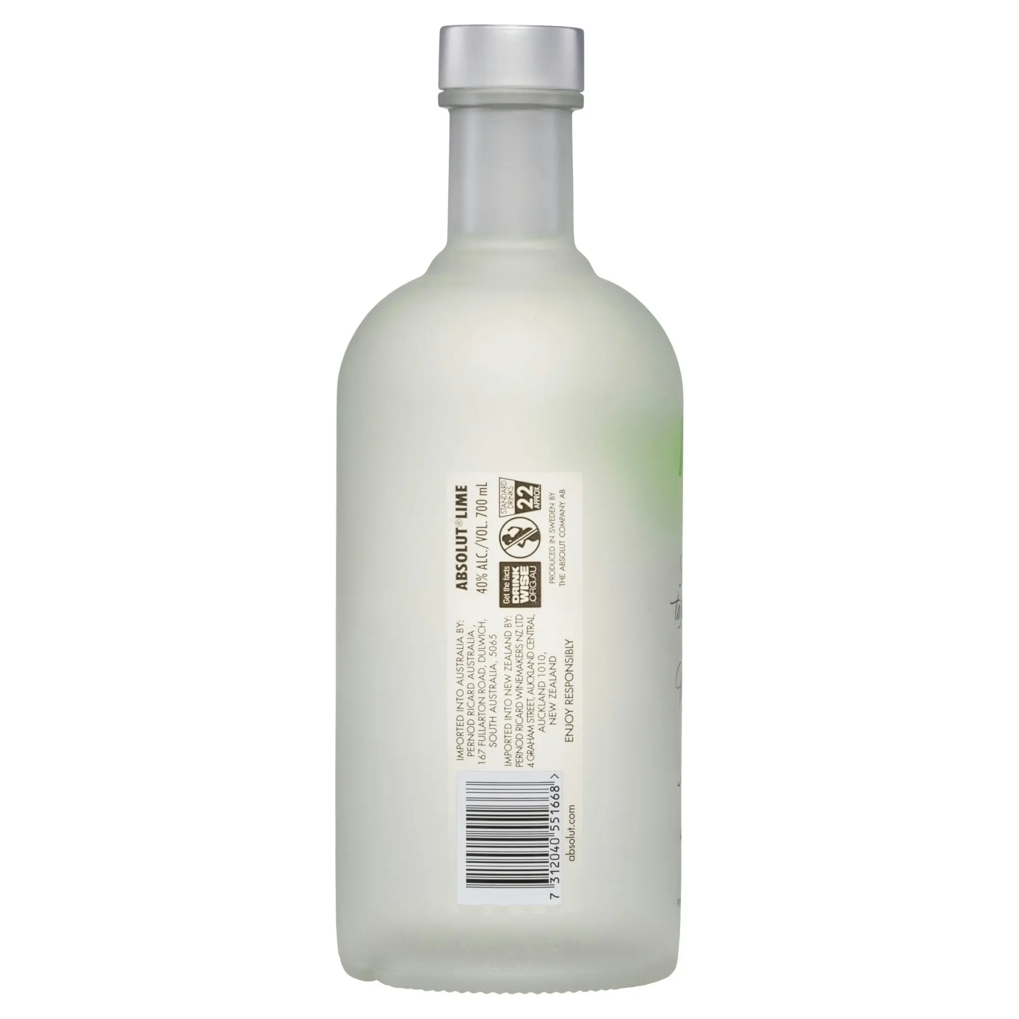 Absolut Vodka Lime (700mL)