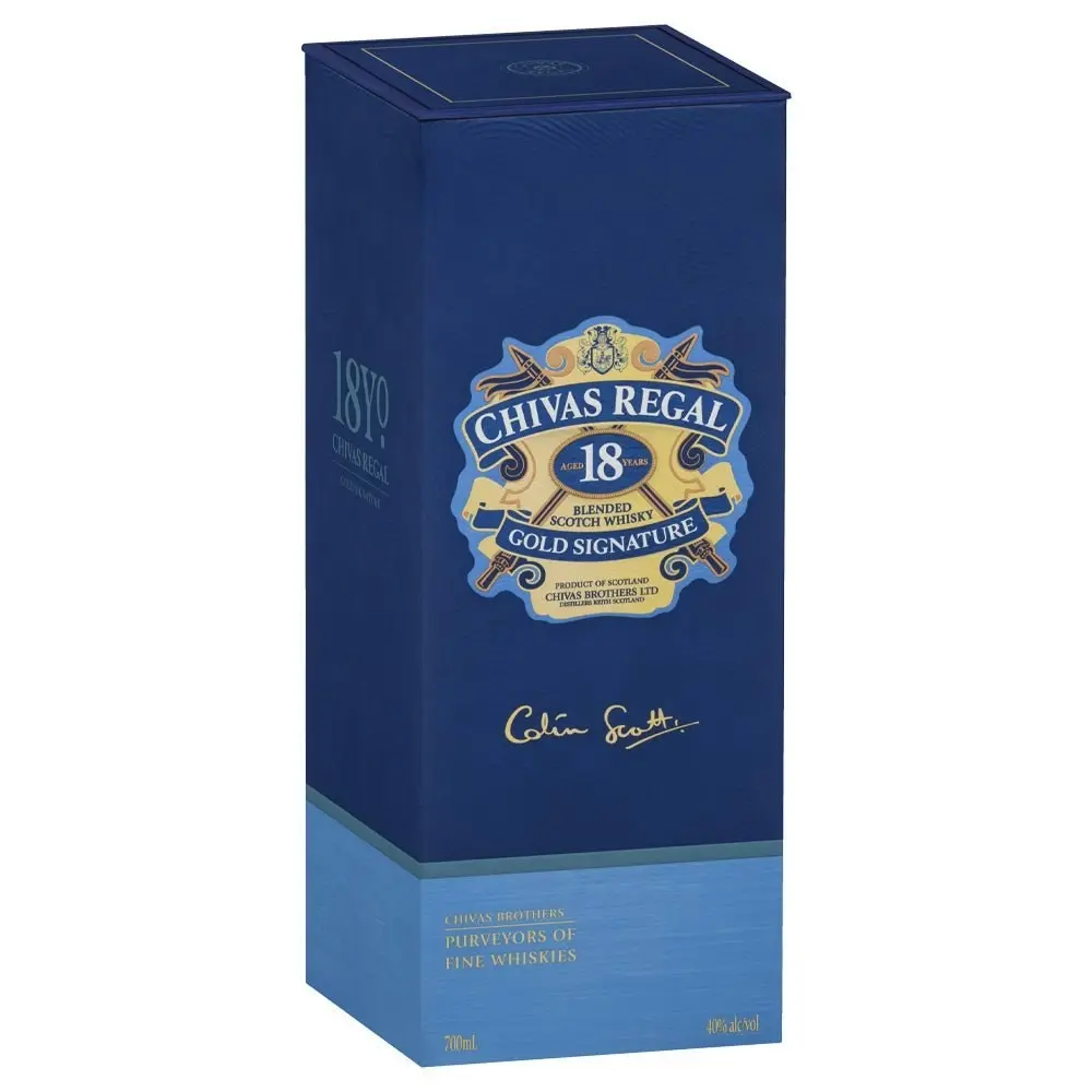 Chivas Regal 18 Gold Signature Blended Scotch Whisky (700mL)