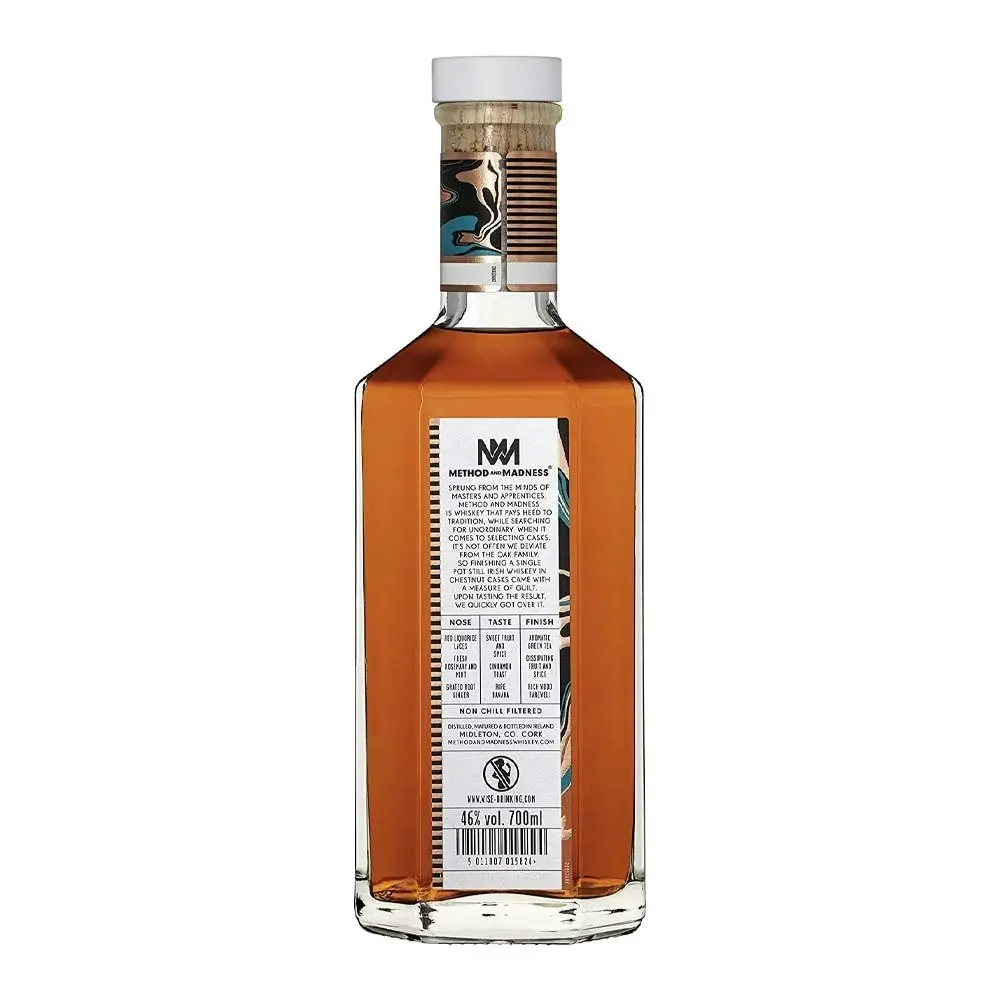 Method & Madness Single Pot Still Irish Whiskey (700mL)