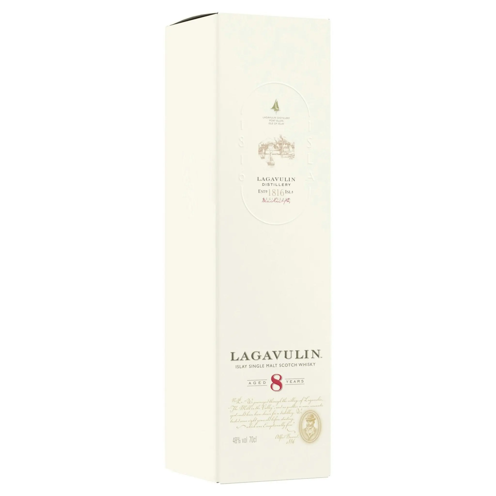 Lagavulin 8yo Islay Single Malt Scotch Whisky (700mL)