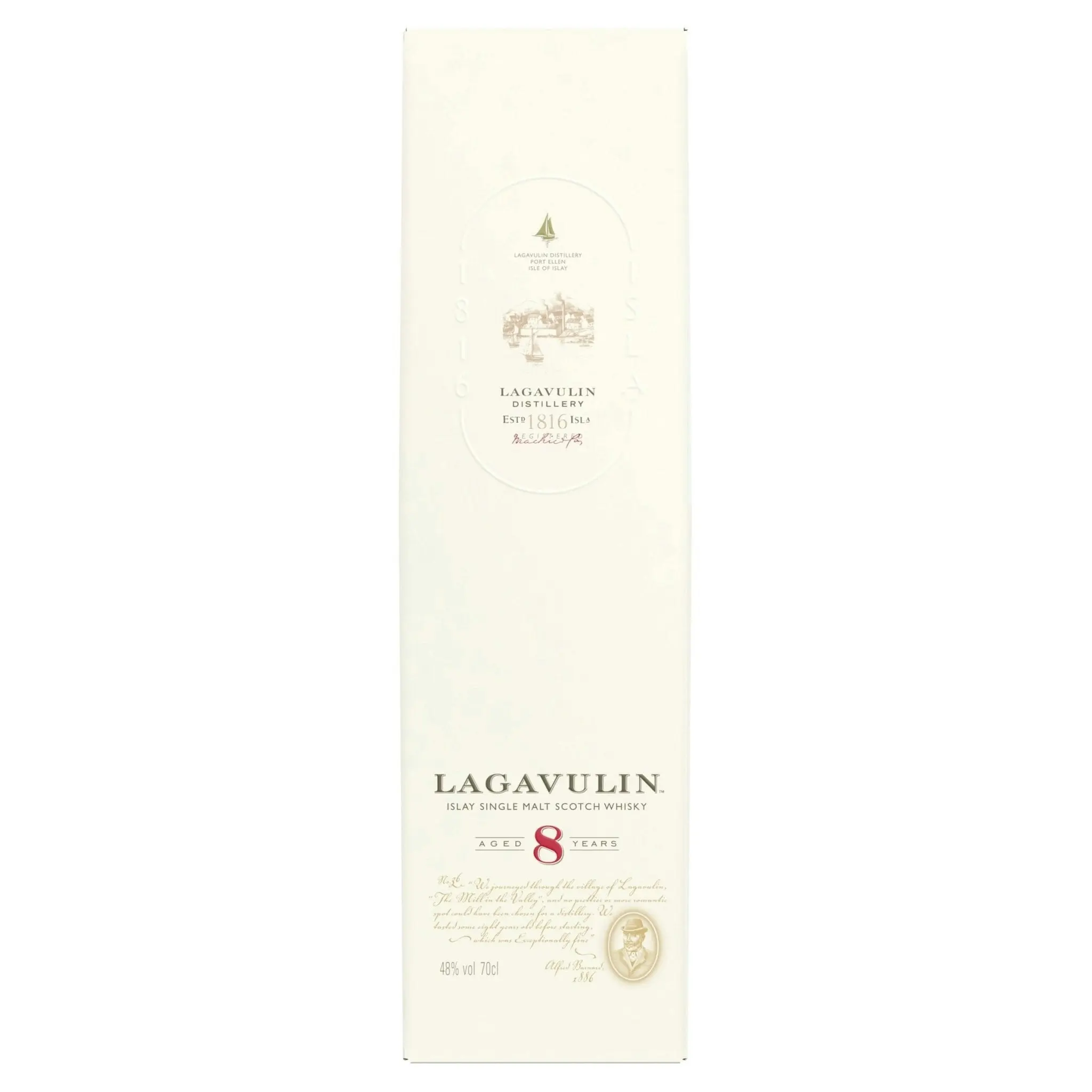 Lagavulin 8yo Islay Single Malt Scotch Whisky (700mL)