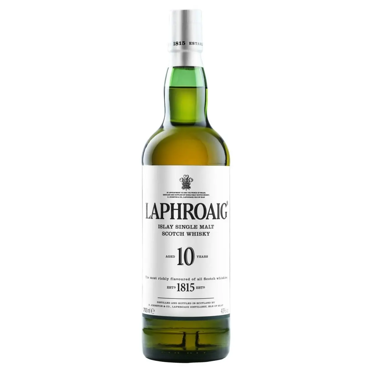 Laphroaig 10YO Islay Single Malt Scotch Whisky (700mL)