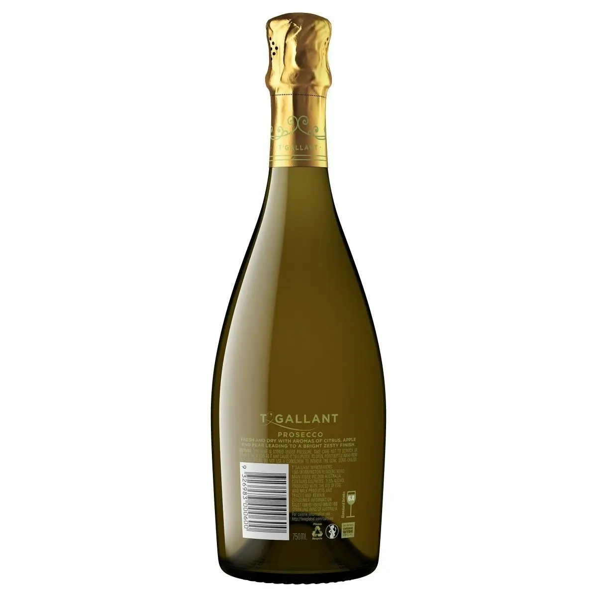 T'Gallant NV Prosecco (750mL)