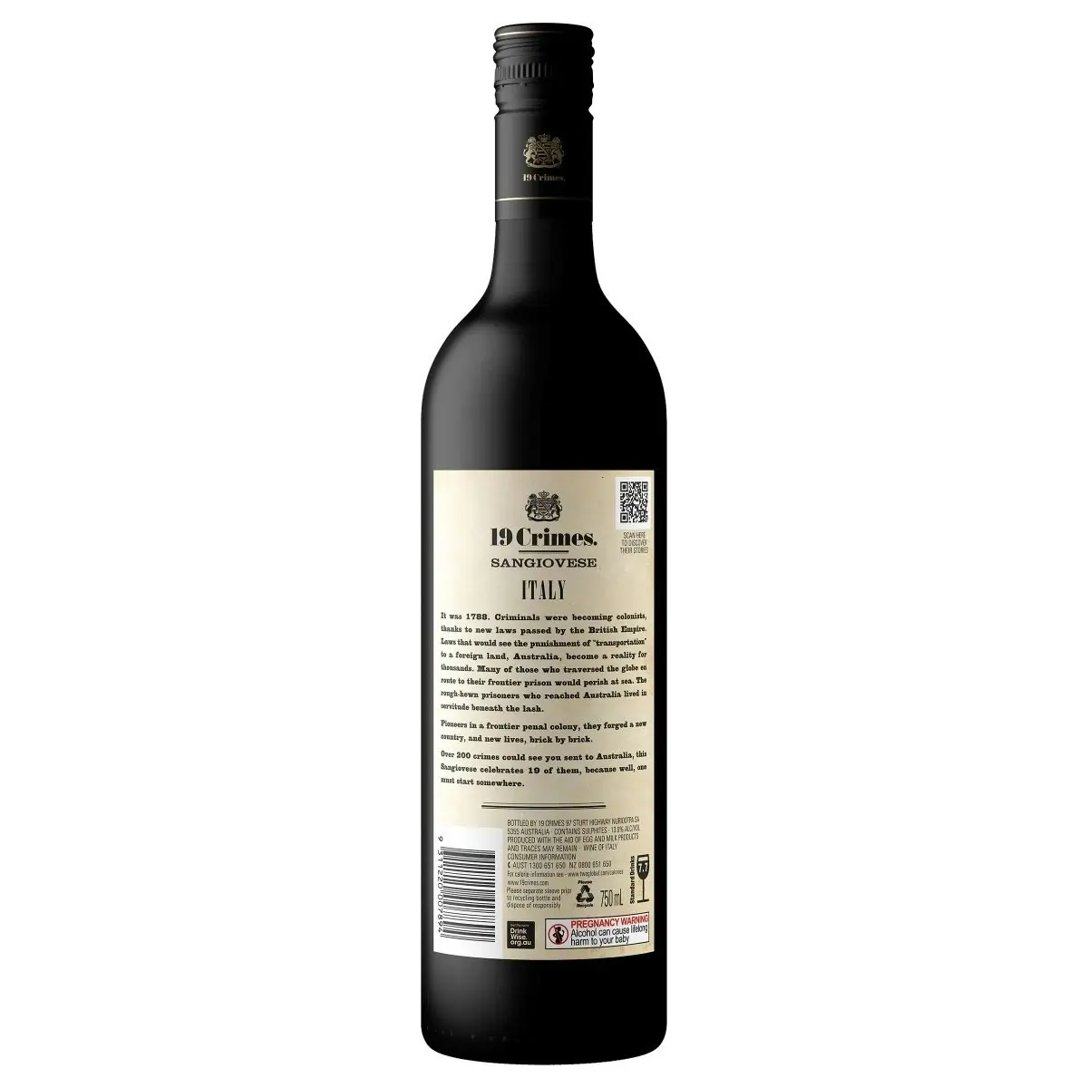 19 Crimes Italian Sangiovese (750mL)