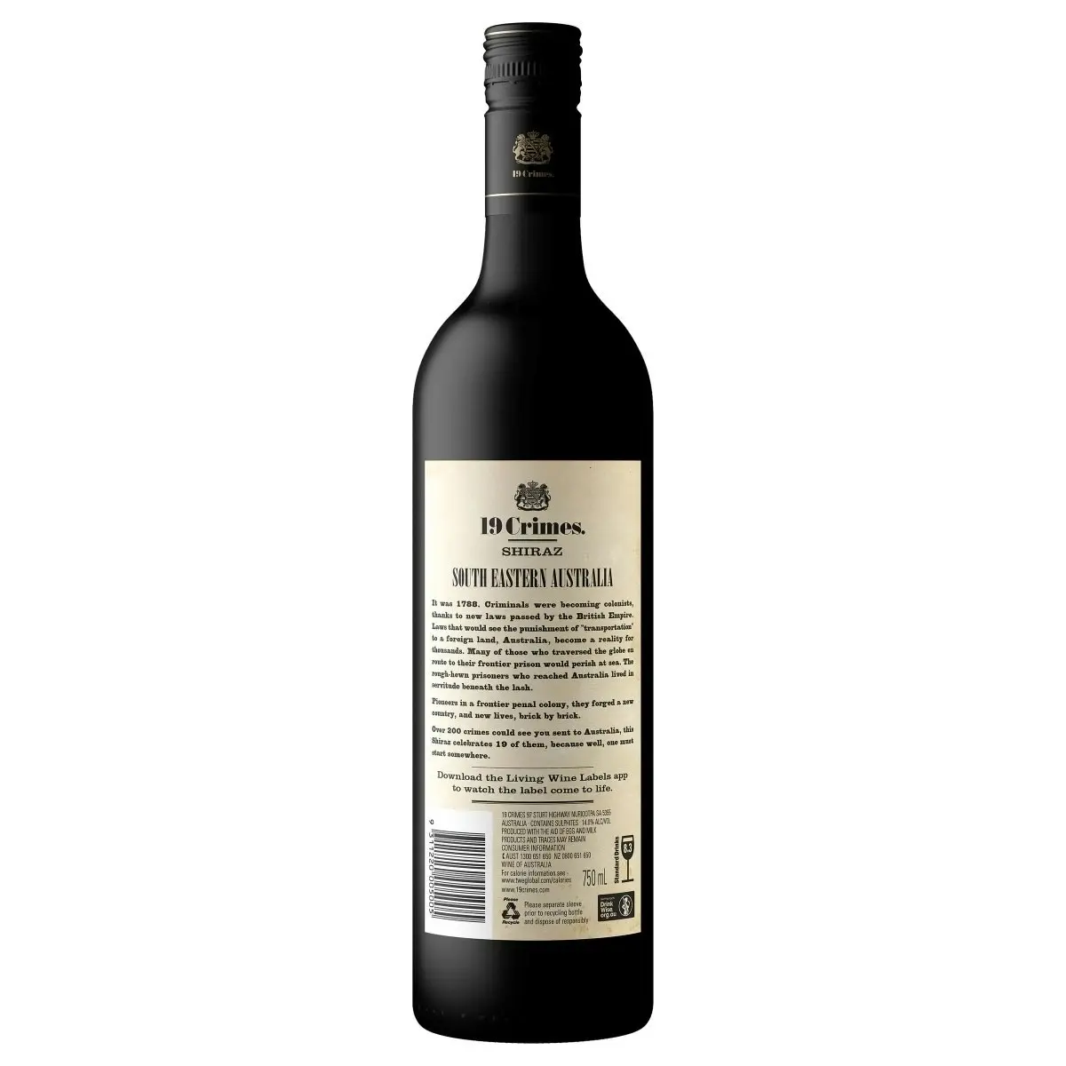 19 Crimes Shiraz (750mL)