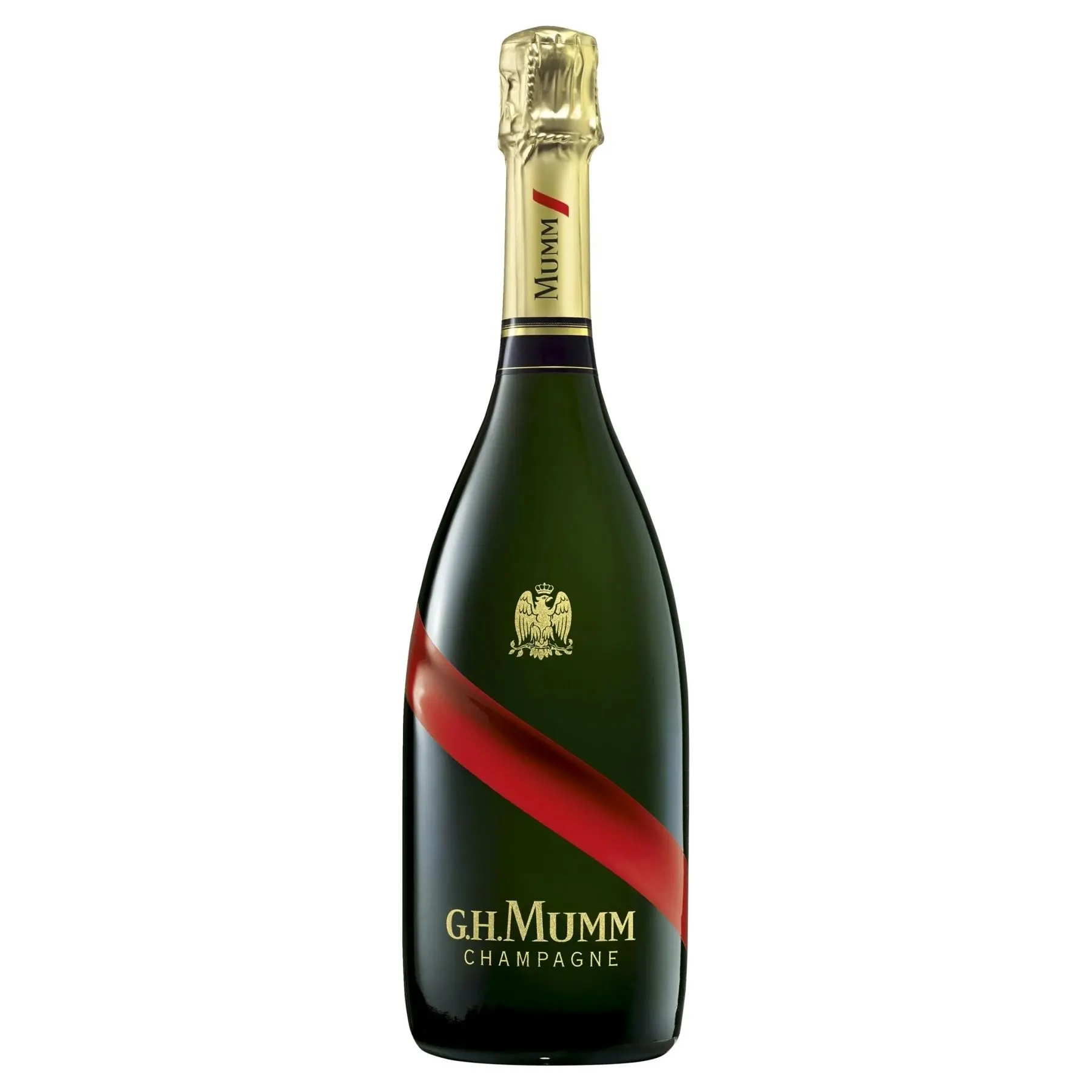 G.H. Mumm Grand Cordon (750mL) Champagne Gift Pack + Two Champagne Glasses