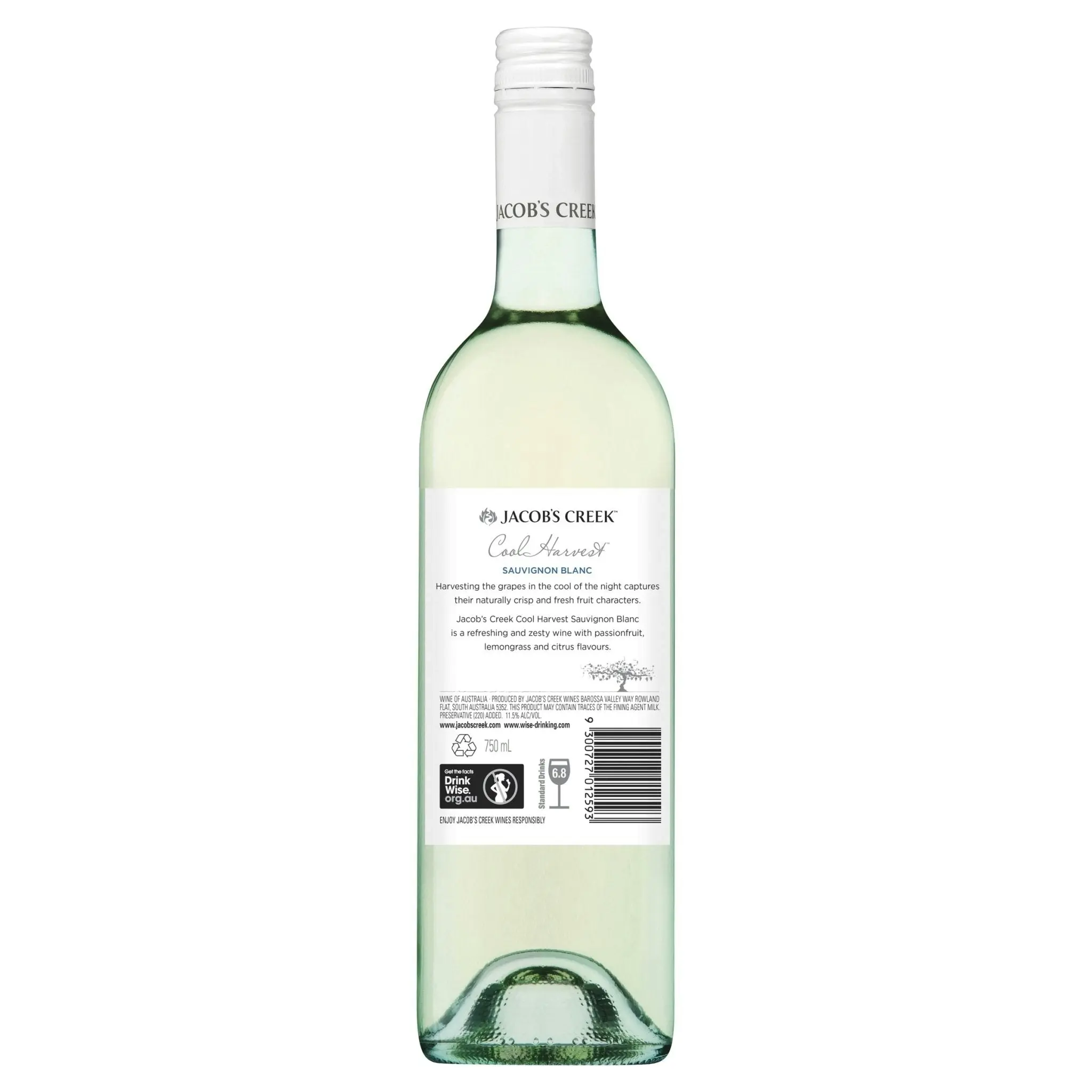 Jacob's Creek Cool Harvest Sauvignon Blanc (750mL)