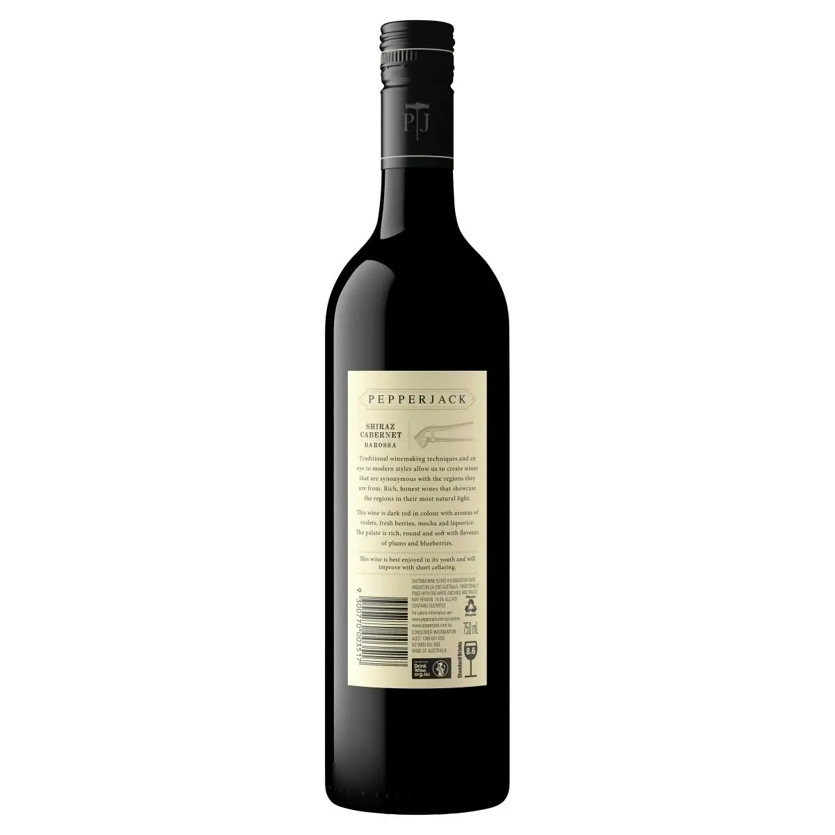 Pepperjack Barossa Valley Cabernet Sauvignon (750mL)