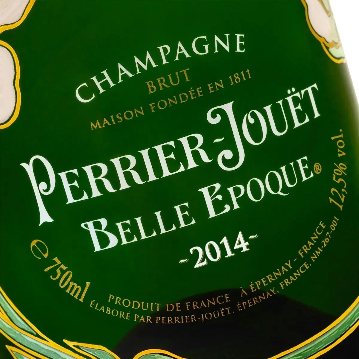 Perrier-Jouët Belle Époque 2014 Champagne Gift Pack with 2 Glasses (750mL)