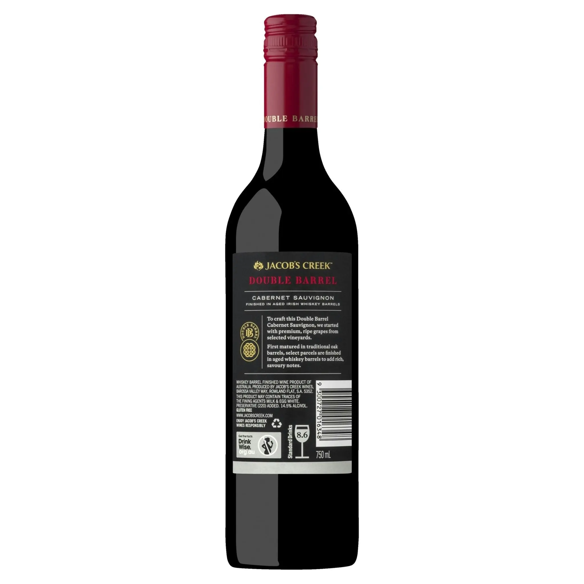 Jacob's Creek Double Barrel Cabernet Sauvignon (750mL)