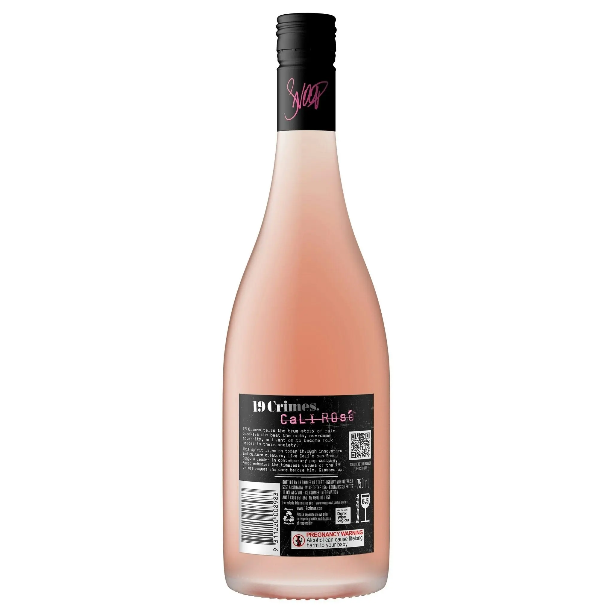 19 Crimes Snoop Dogg Cali Rosé (750mL)