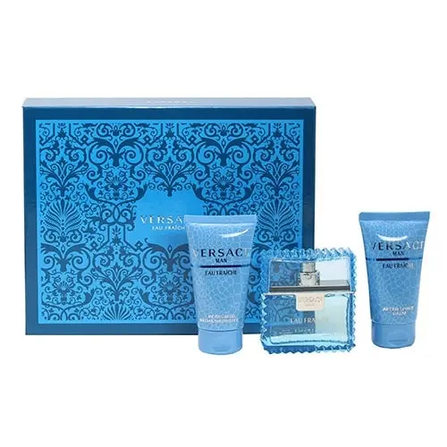 Versace Fraiche 3Pc Gift Set for Men by Versace