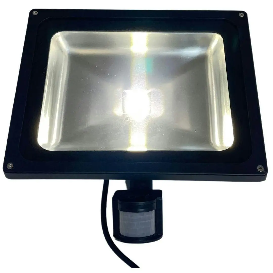 LED 50watt Exterior Flood Spotlight 6500K with Sensor