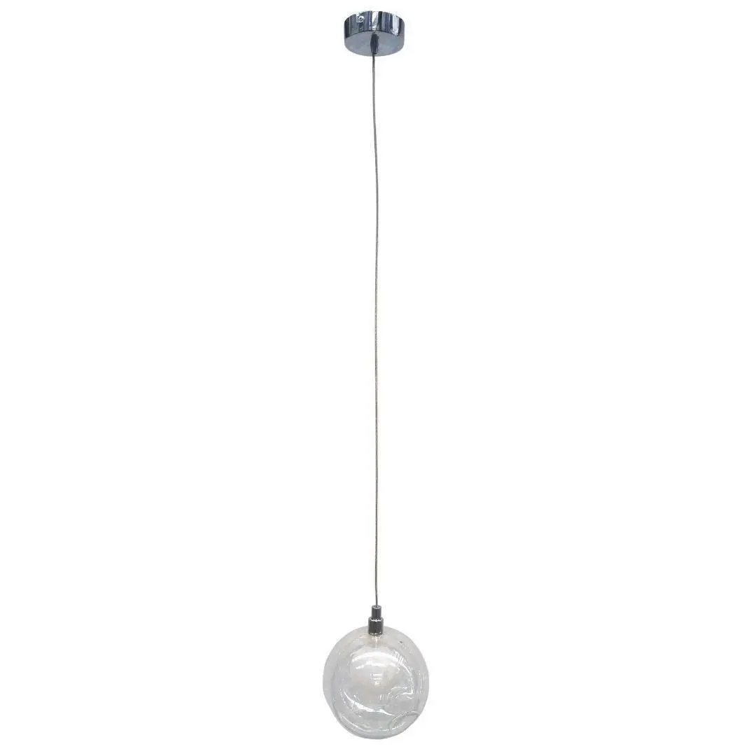 BOCCI - Replica Modern Glass Pendants - 1 Light Wire Pendant - Clear