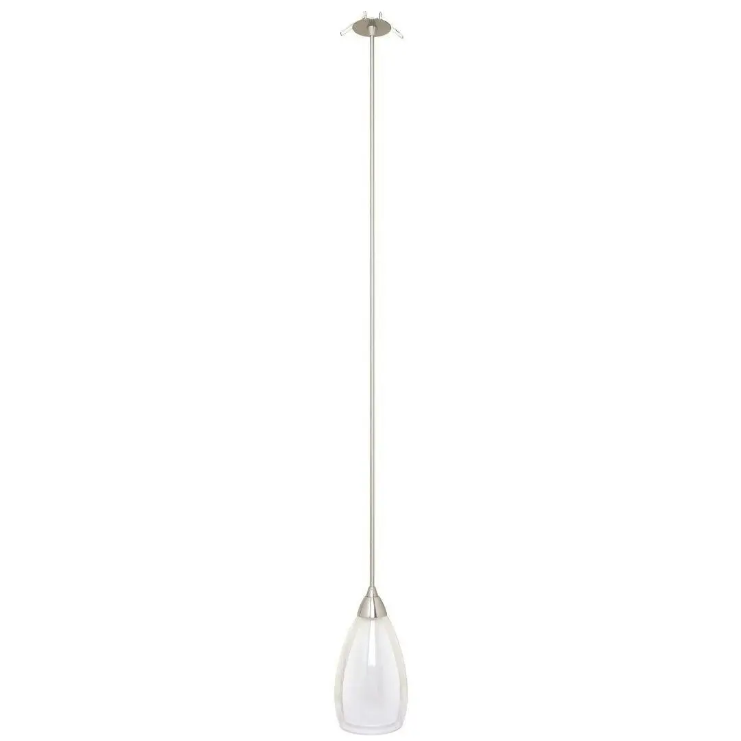 NIKI - Twin Glass - One Light Pendant - Clear