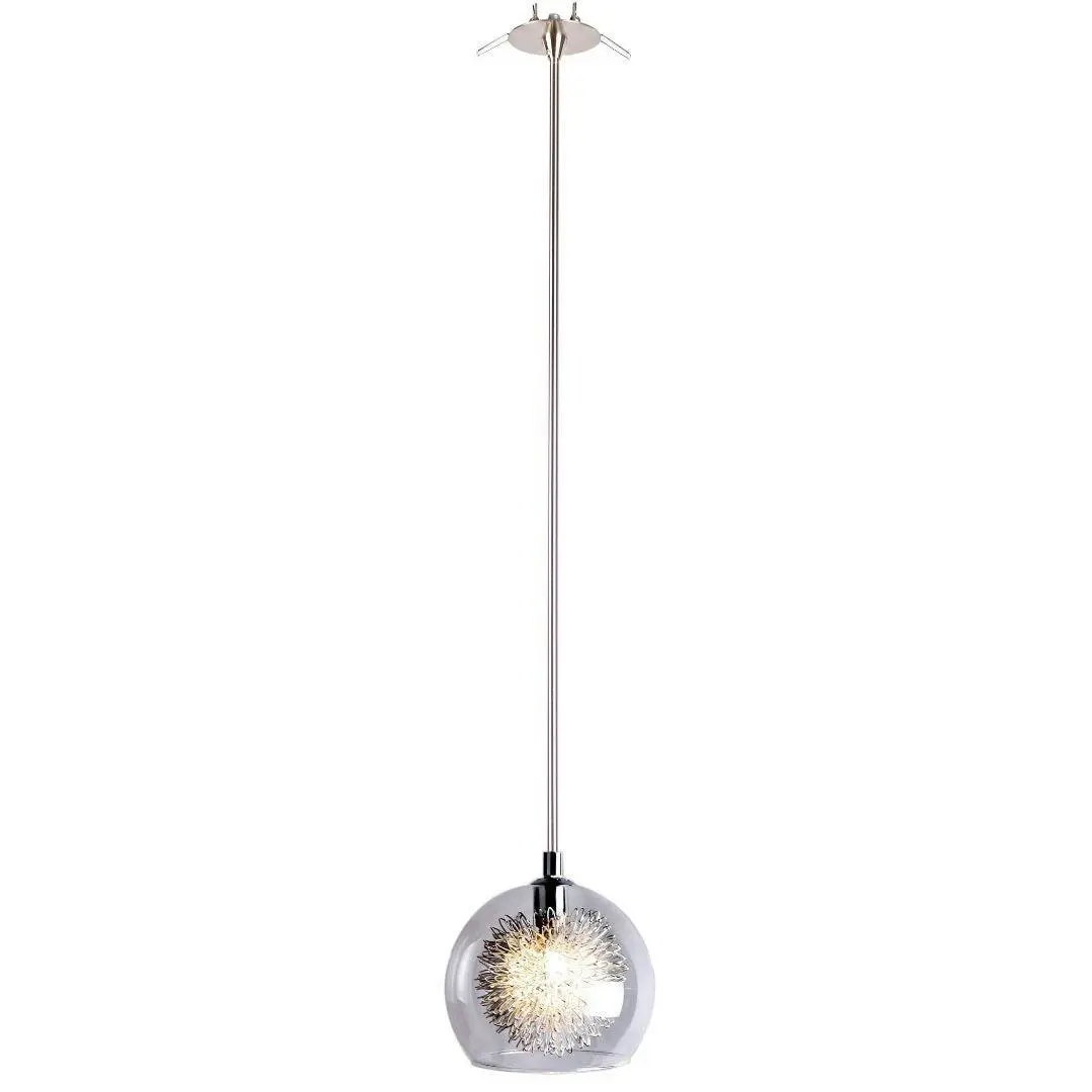 METEOR - Glass Pendant Range - Clear - Rod