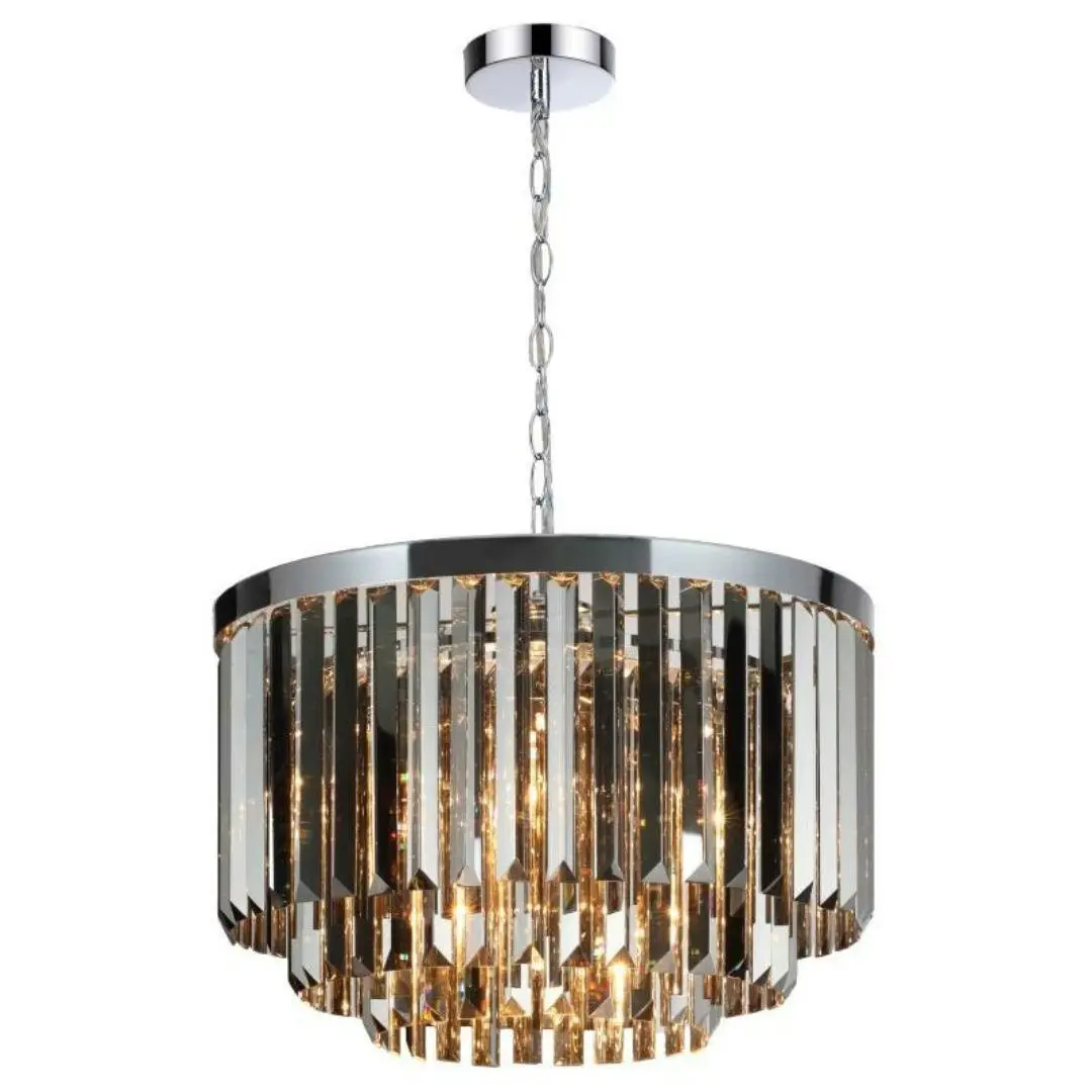 Marki Crystal Pendants - 50cm Round Chandelier