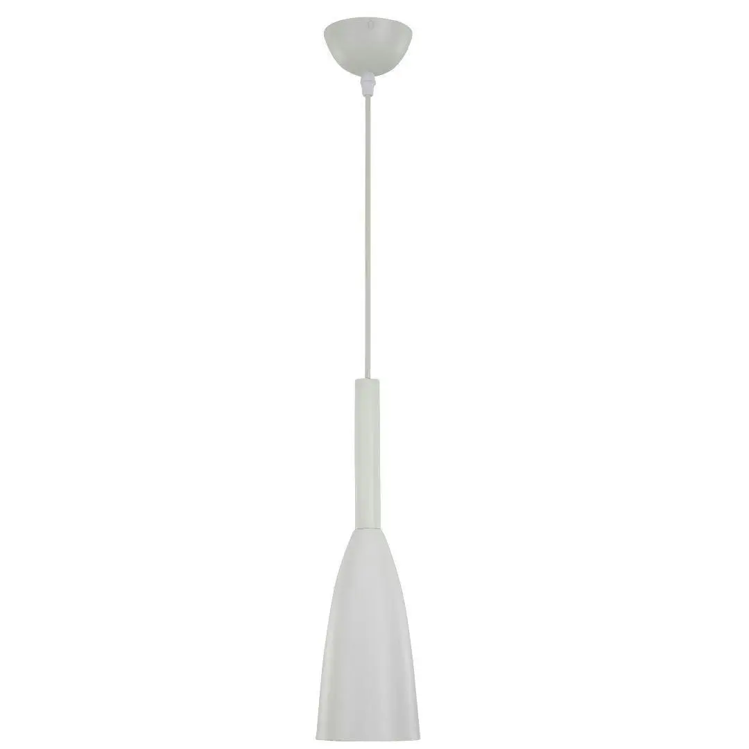 URBAN - Modern Feature Pendant - Urban 1 Light White Pendant