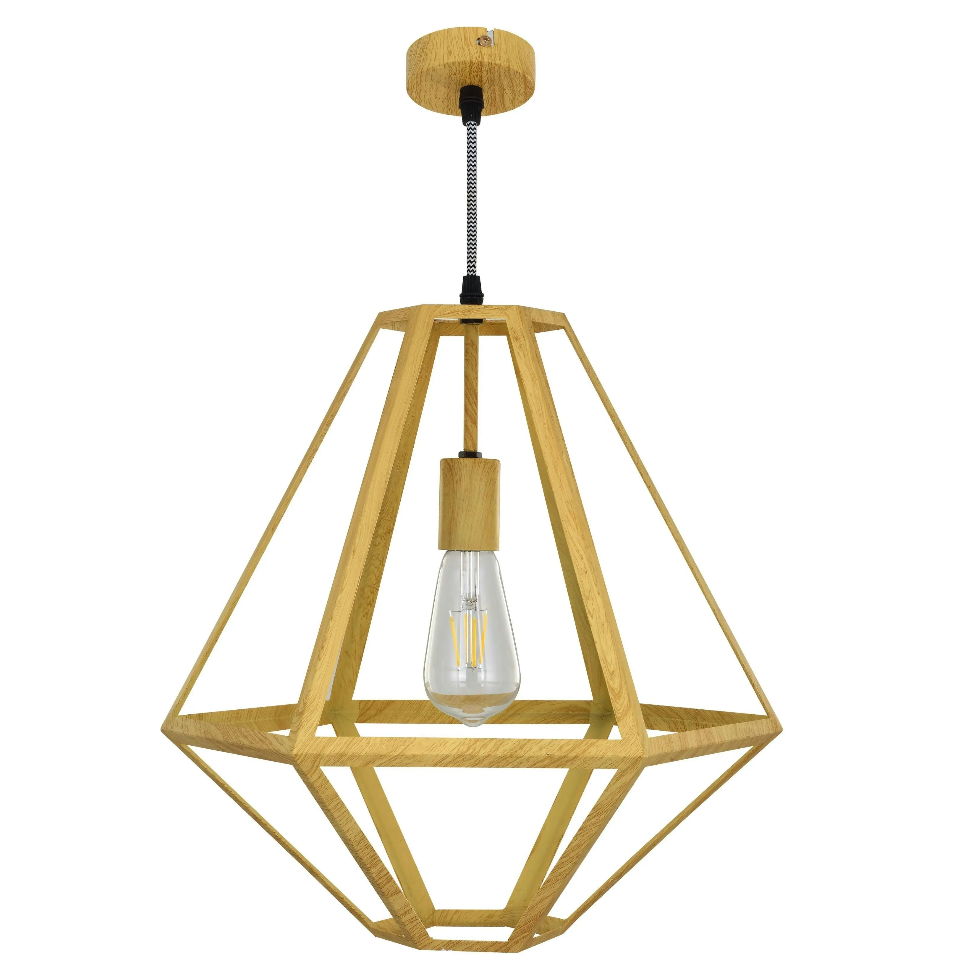 TETRA 1 Light Oak Pendant